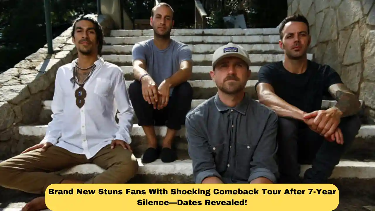 Brand New Stuns Fans With Shocking Comeback Tour After 7-Year Silence—Dates Revealed!