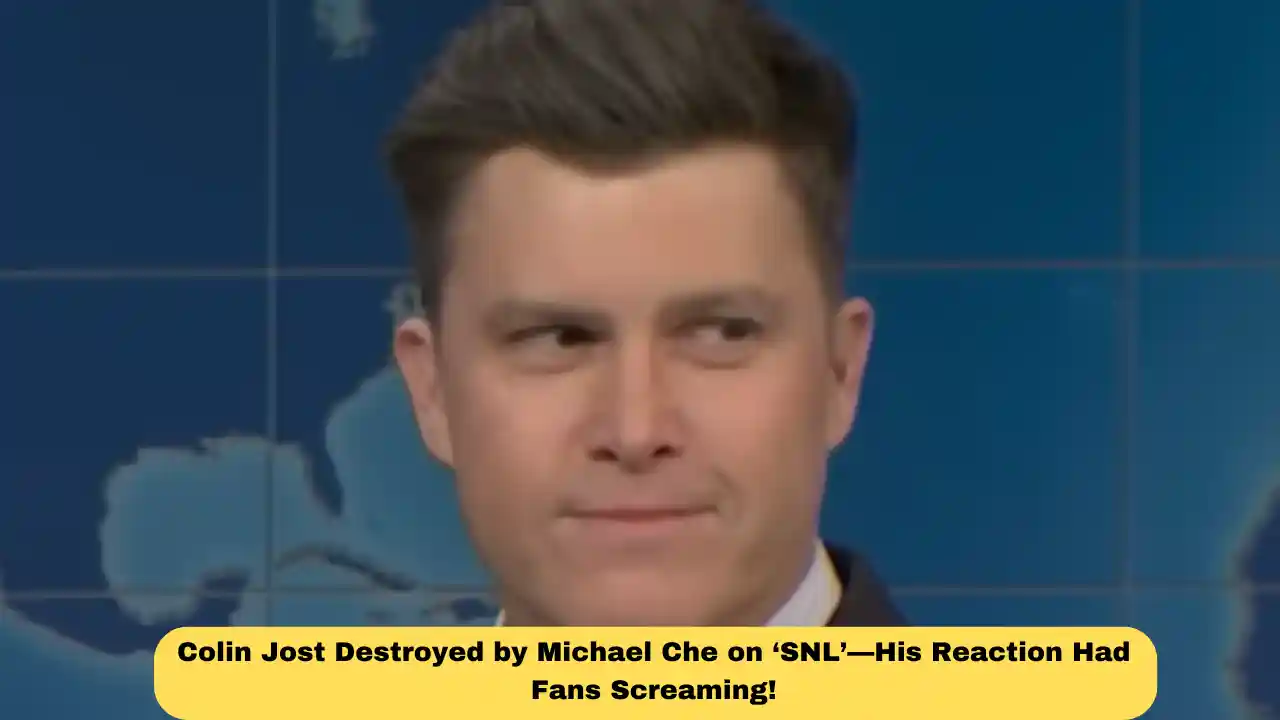 Colin Jost Destroyed by Michael Che on ‘SNL’—His Reaction Had Fans Screaming!