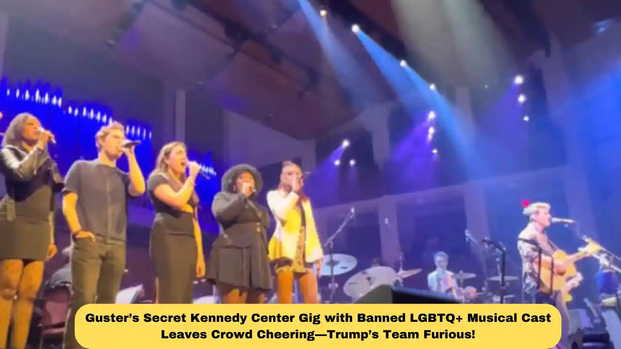 Guster’s Secret Kennedy Center Gig with Banned LGBTQ+ Musical Cast Leaves Crowd Cheering—Trump’s Team Furious!