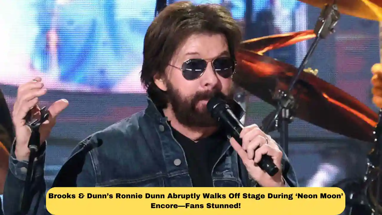 Brooks & Dunn’s Ronnie Dunn Abruptly Walks Off Stage During ‘Neon Moon’ Encore—Fans Stunned!