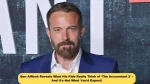 Ben Affleck Reveals What His Kids Really Think of ‘The Accountant 2’ – And It’s Not What You’d Expect!