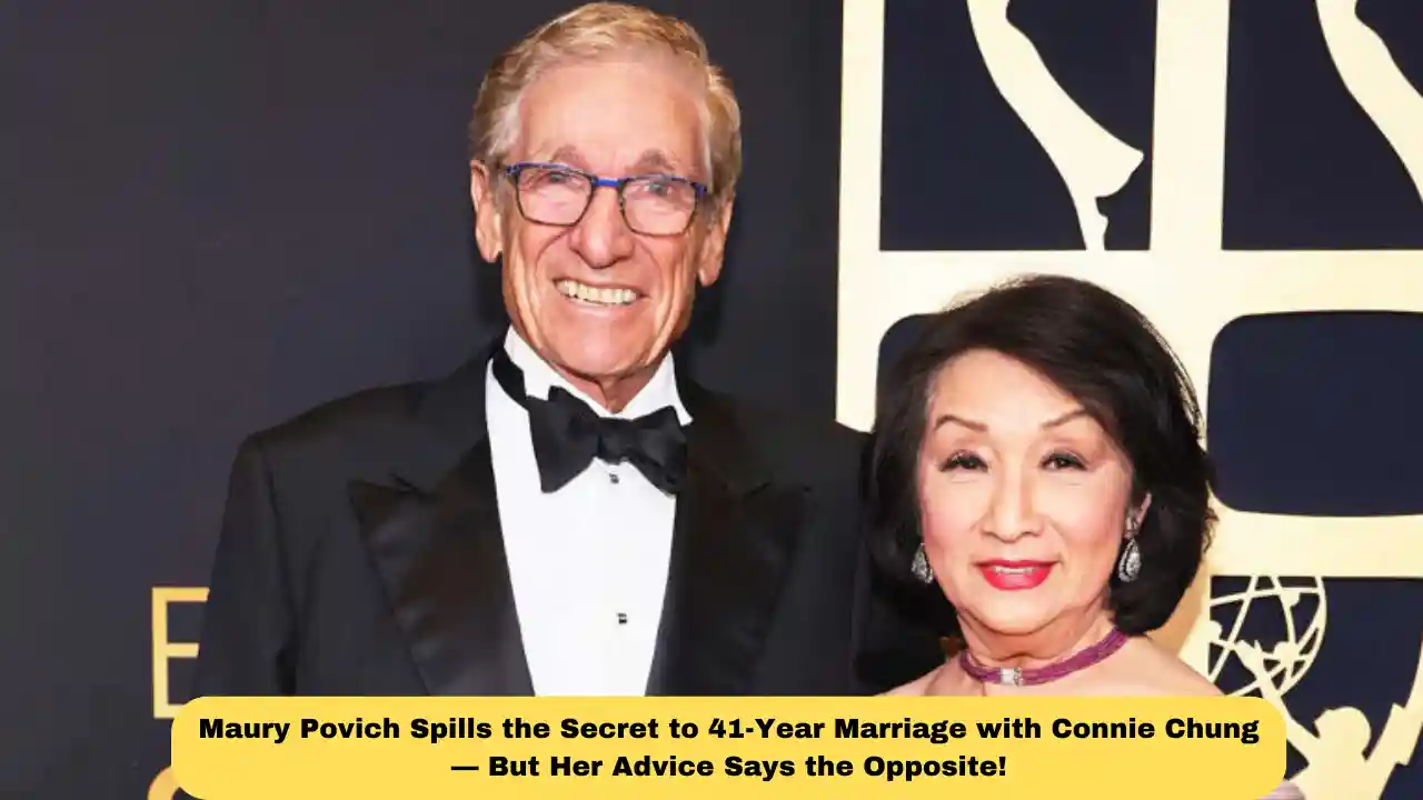 Maury Povich Spills the Secret to 41-Year Marriage with Connie Chung — But Her Advice Says the Opposite!