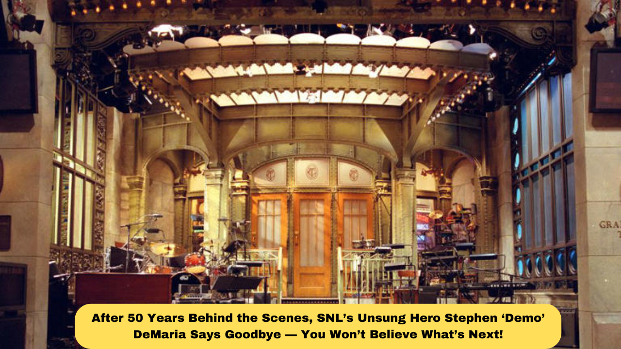 After 50 Years Behind the Scenes, SNL’s Unsung Hero Stephen ‘Demo’ DeMaria Says Goodbye — You Won’t Believe What’s Next!