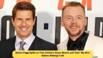 Simon Pegg Spills on Tom Cruise’s Crazy Stunts and That 'Sly Grin' Before Risking It All