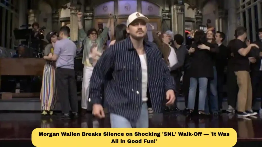 Morgan Wallen Breaks Silence on Shocking 'SNL' Walk-Off — 'It Was All in Good Fun!'