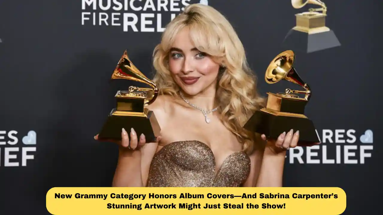 New Grammy Category Honors Album Covers—And Sabrina Carpenter’s Stunning Artwork Might Just Steal the Show!