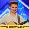 Simon Cowell Abruptly Stops Teen Singer’s “AGT” Performance – Then Calls Him a “Young Justin Bieber”!