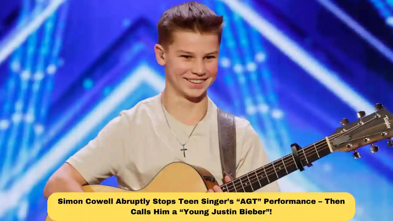 Simon Cowell Abruptly Stops Teen Singer’s “AGT” Performance – Then Calls Him a “Young Justin Bieber”!