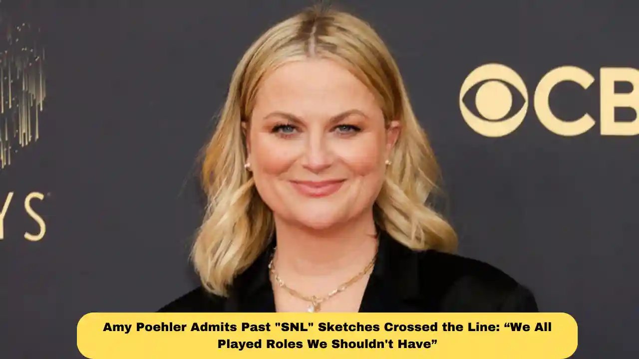 Amy Poehler Admits Past "SNL" Sketches Crossed the Line: “We All Played Roles We Shouldn't Have”