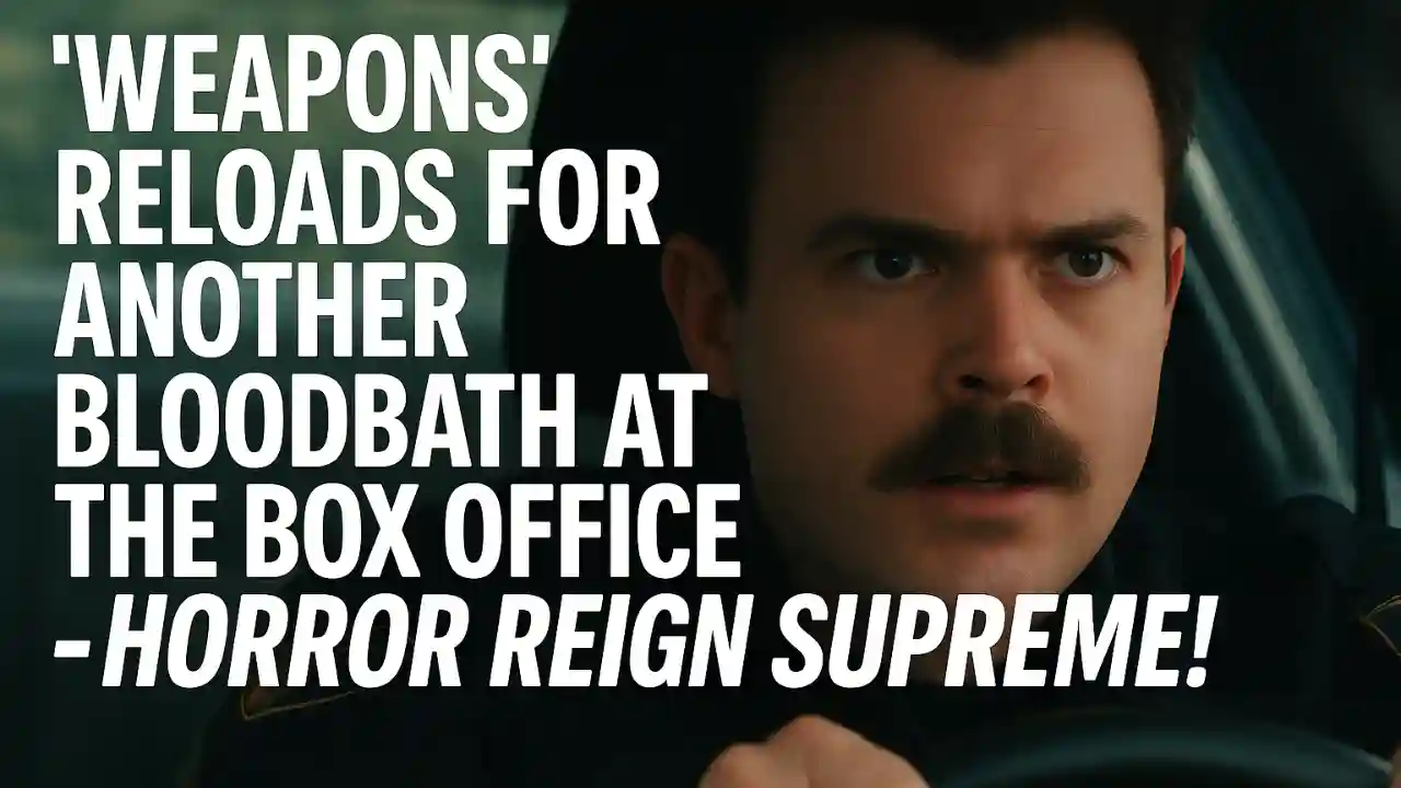 “Weapons” Reloads for Another Bloodbath at the Box Office – Horror Reigns Supreme!