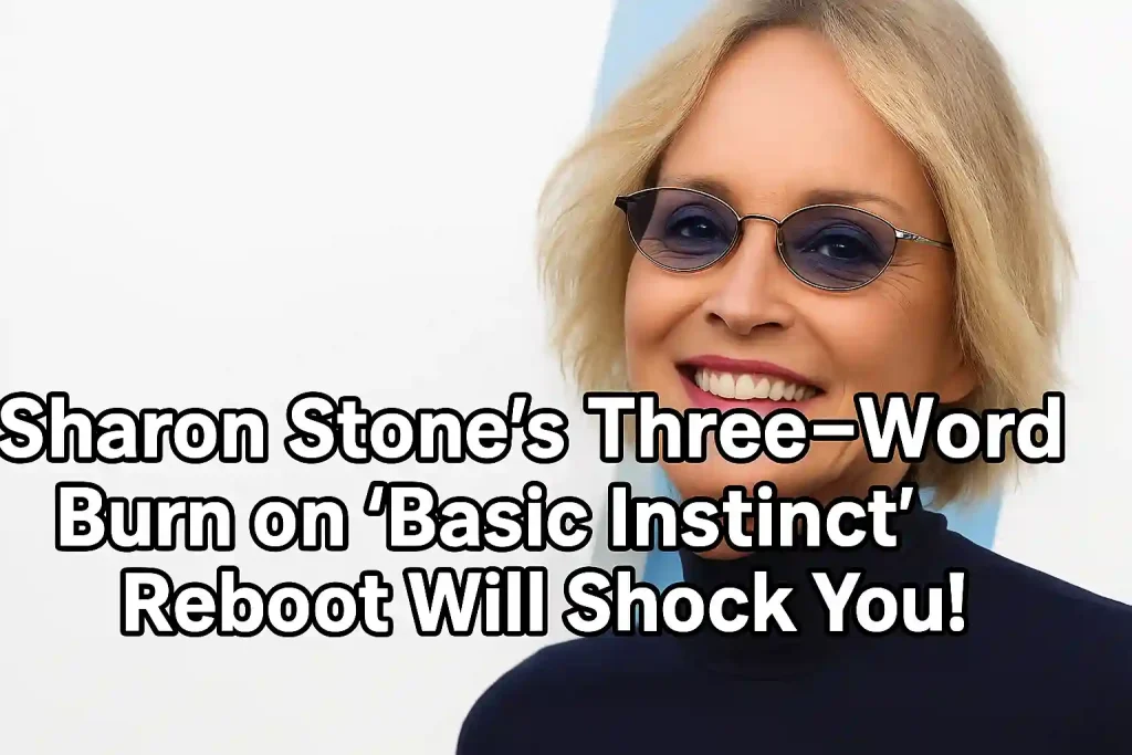 Sharon Stone’s Three-Word Burn on ‘Basic Instinct’ Reboot Will Shock You!