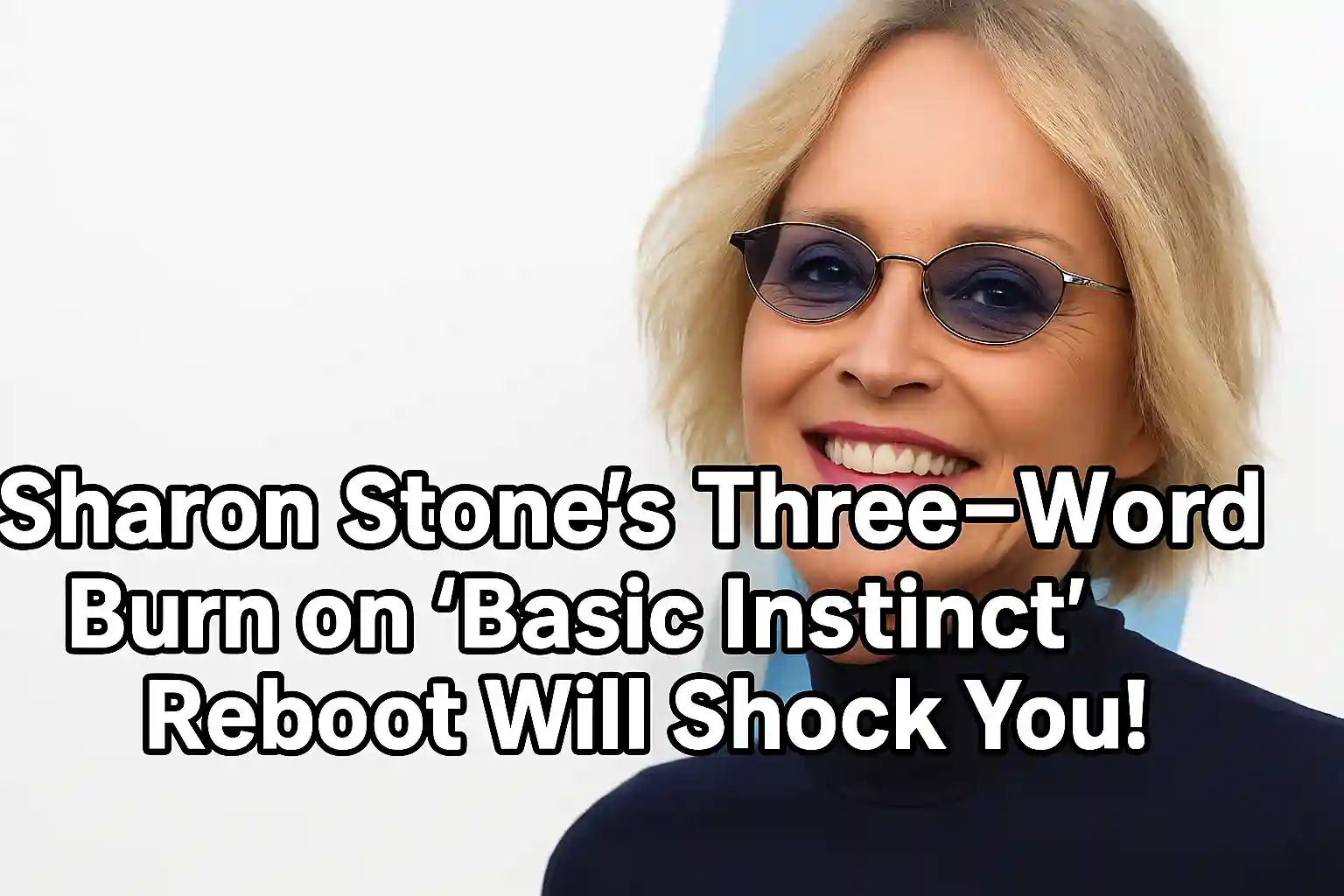 Sharon Stone’s Three-Word Burn on ‘Basic Instinct’ Reboot Will Shock You!