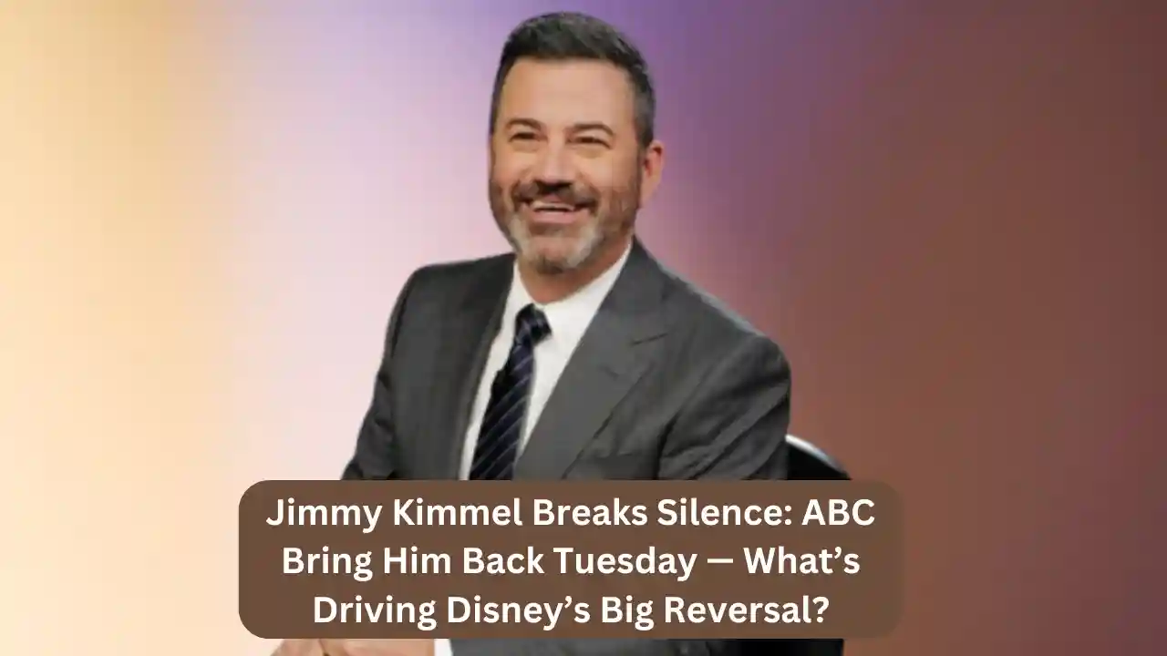 Jimmy Kimmel Breaks Silence: ABC Bring Him Back Tuesday — What’s Driving Disney’s Big Reversal?”