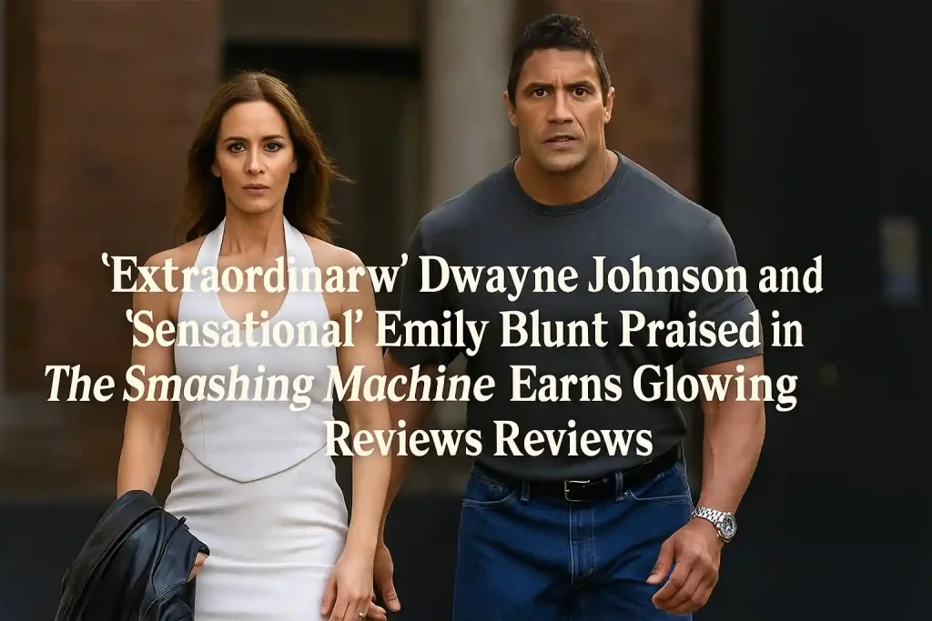 Dwayne Johnson and Emily Blunt Wow Fans in Venice as The Smashing Machine Earns Glowing Reviews