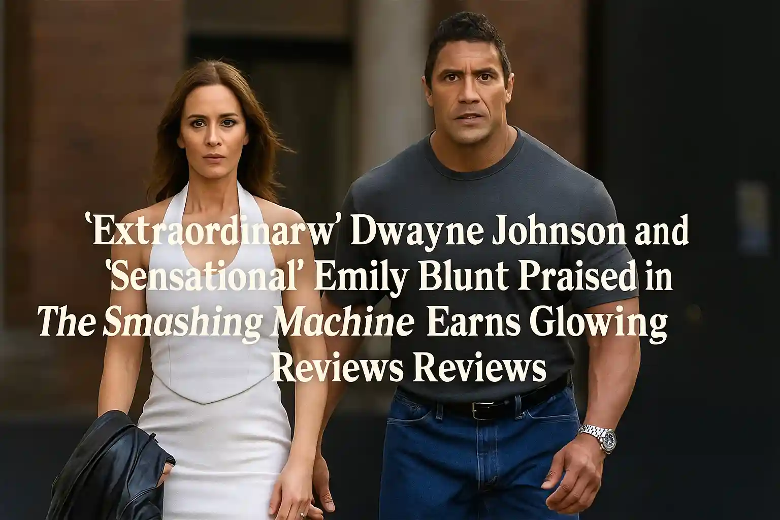 Dwayne Johnson and Emily Blunt Wow Fans in Venice as The Smashing Machine Earns Glowing Reviews