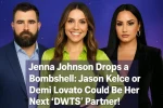 Jenna Johnson Drops a Bombshell: Jason Kelce or Demi Lovato Could Be Her Next ‘DWTS’ Partner!