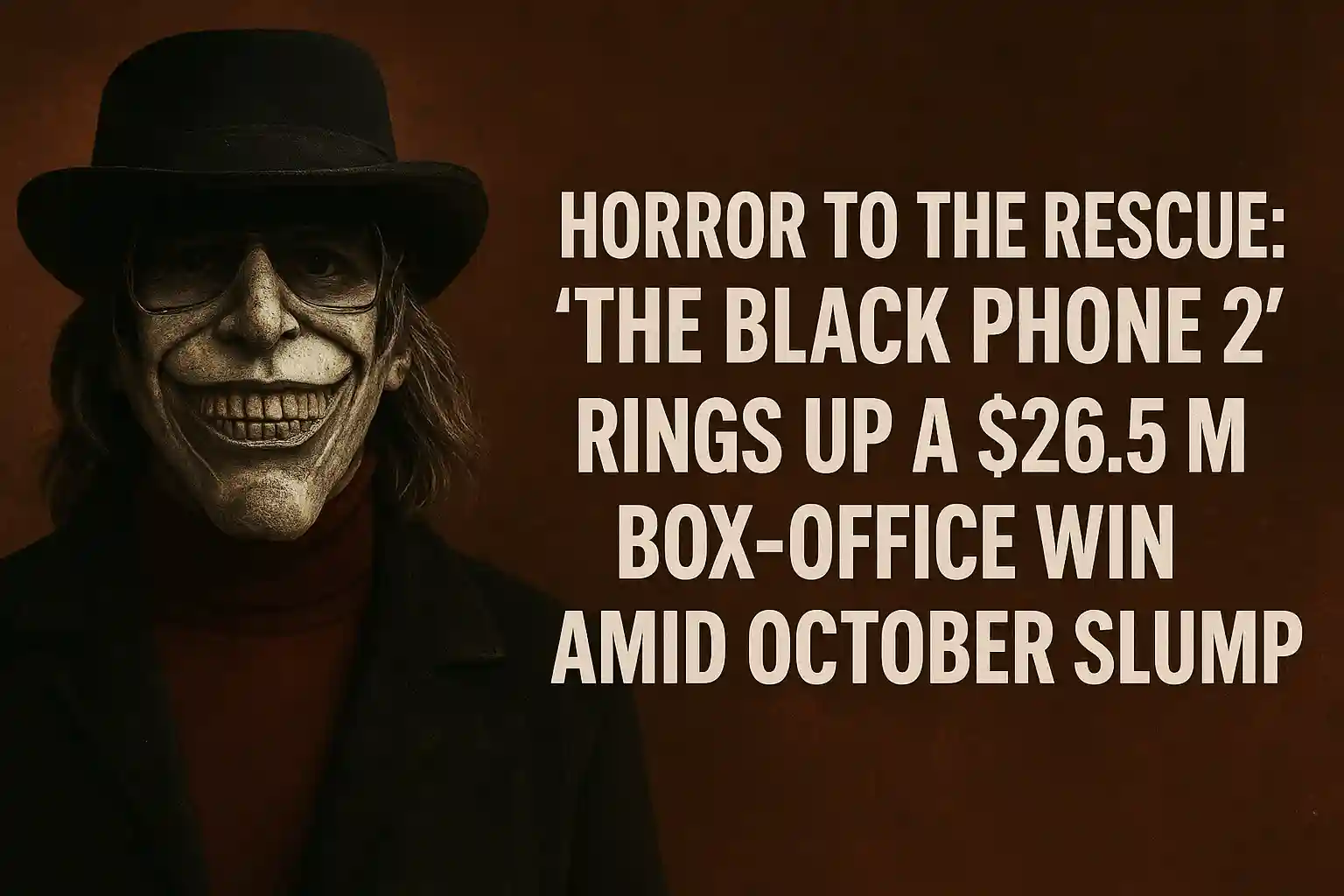 Horror to the Rescue: ‘The Black Phone 2’ Rings Up a $26.5 M Box-Office Win Amid October Slump