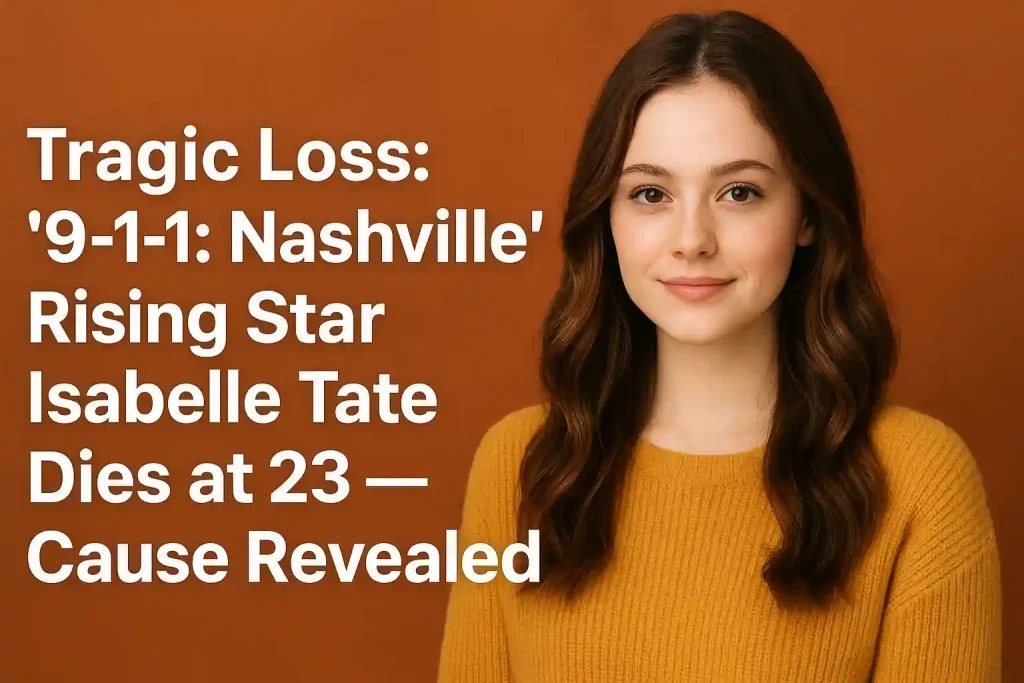 Tragic Loss: ‘9-1-1: Nashville’ Rising Star Isabelle Tate Dies at 23 — Cause Revealed