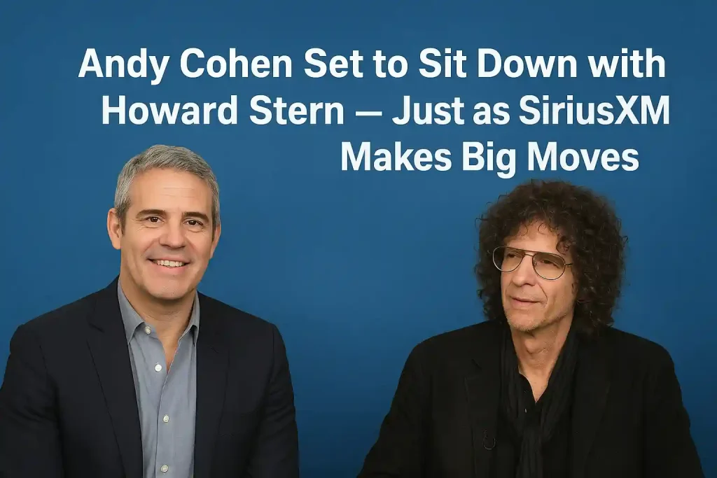 Andy Cohen Set to Sit Down with Howard Stern — Just as SiriusXM Makes Big Moves