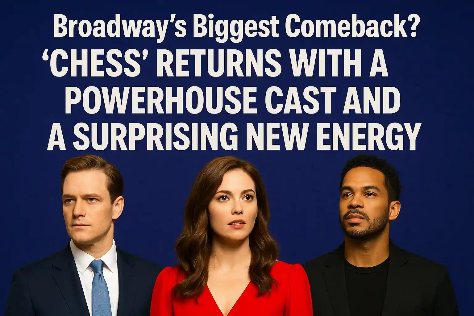 Broadway’s Biggest Comeback? ‘Chess’ Returns With a Powerhouse Cast and a Surprising New Energy