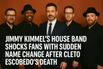 Jimmy Kimmel’s House Band Shocks Fans With Sudden Name Change After Cleto Escobedo’s Death