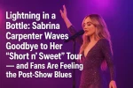 Lightning in a Bottle: Sabrina Carpenter Waves Goodbye to Her “Short n' Sweet” Tour — and Fans Are Feeling the Post-Show Blues