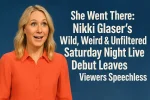 She Went There: Nikki Glaser’s Wild, Weird & Unfiltered Saturday Night Live Debut Leaves Viewers Speechless