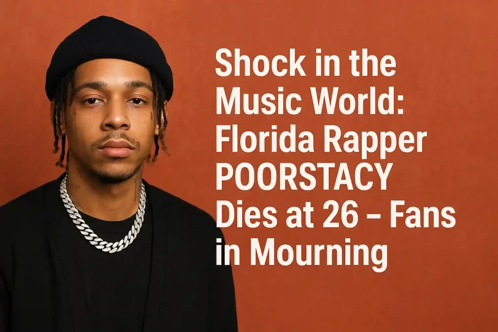 Shock in the Music World: Florida Rapper POORSTACY Dies at 26 – Fans in Mourning