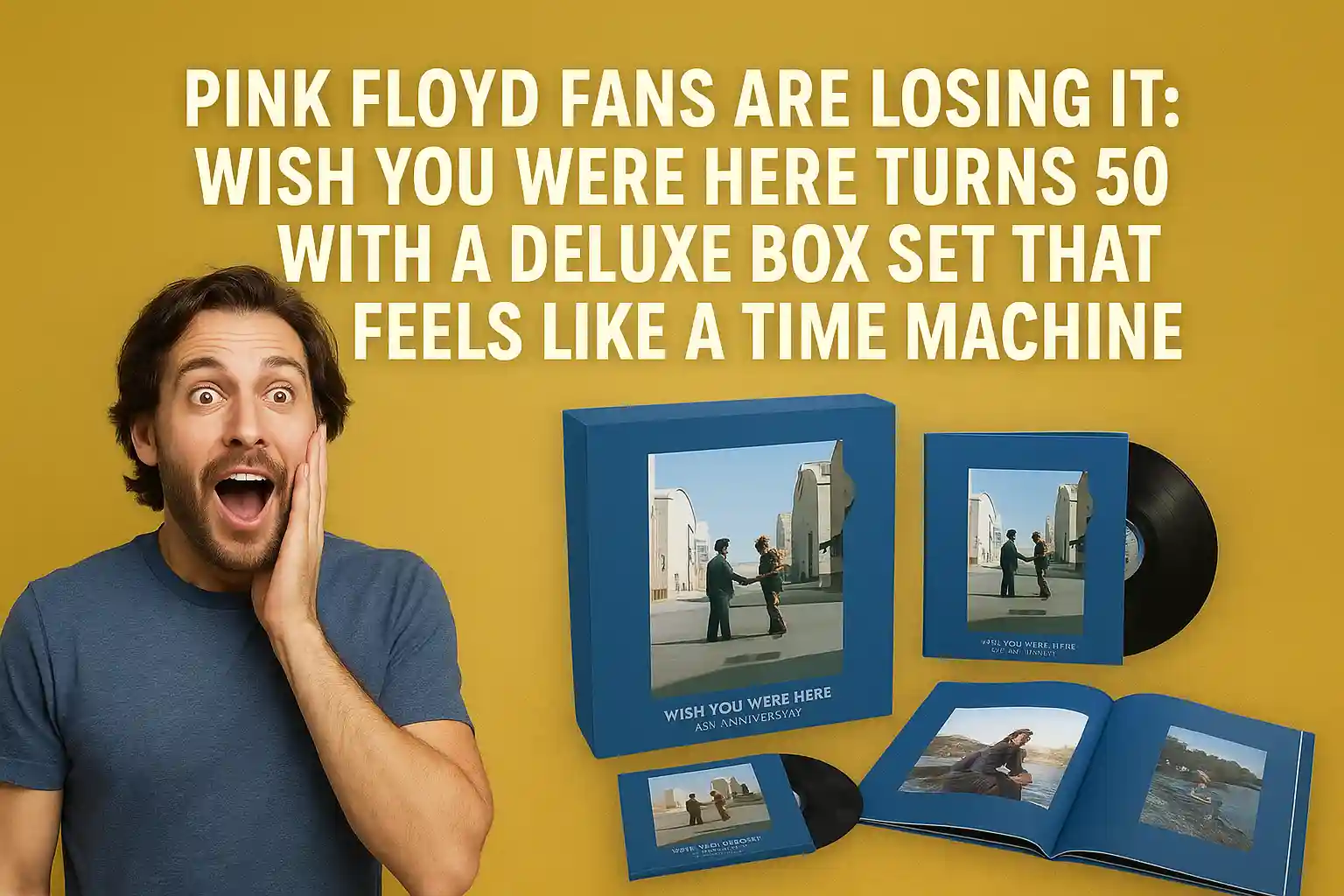Pink Floyd Fans Are Losing It: Wish You Were Here Turns 50 With a Deluxe Box Set That Feels Like a Time Machine