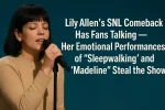 Lily Allen’s SNL Comeback Has Fans Talking — Her Emotional Performances of “Sleepwalking” and “Madeline” Steal the Show