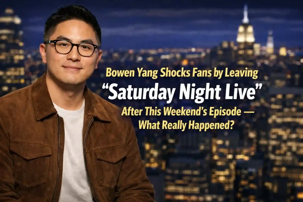 Bowen Yang Shocks Fans by Leaving ‘Saturday Night Live’ After This Weekend’s Episode — What Really Happened?