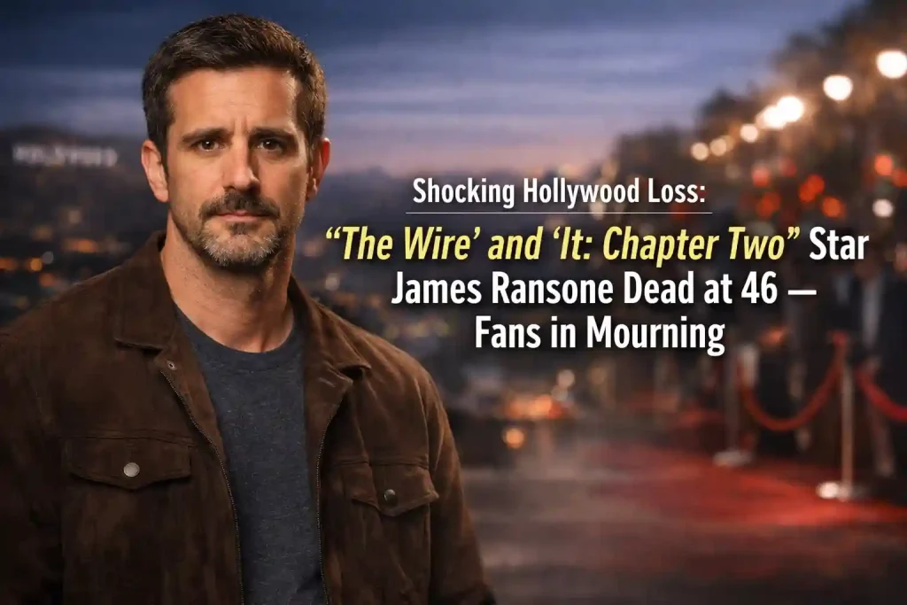 Shocking Hollywood Loss: ‘The Wire’ and ‘It: Chapter Two’ Star James Ransone Dead at 46 — Fans in Mourning