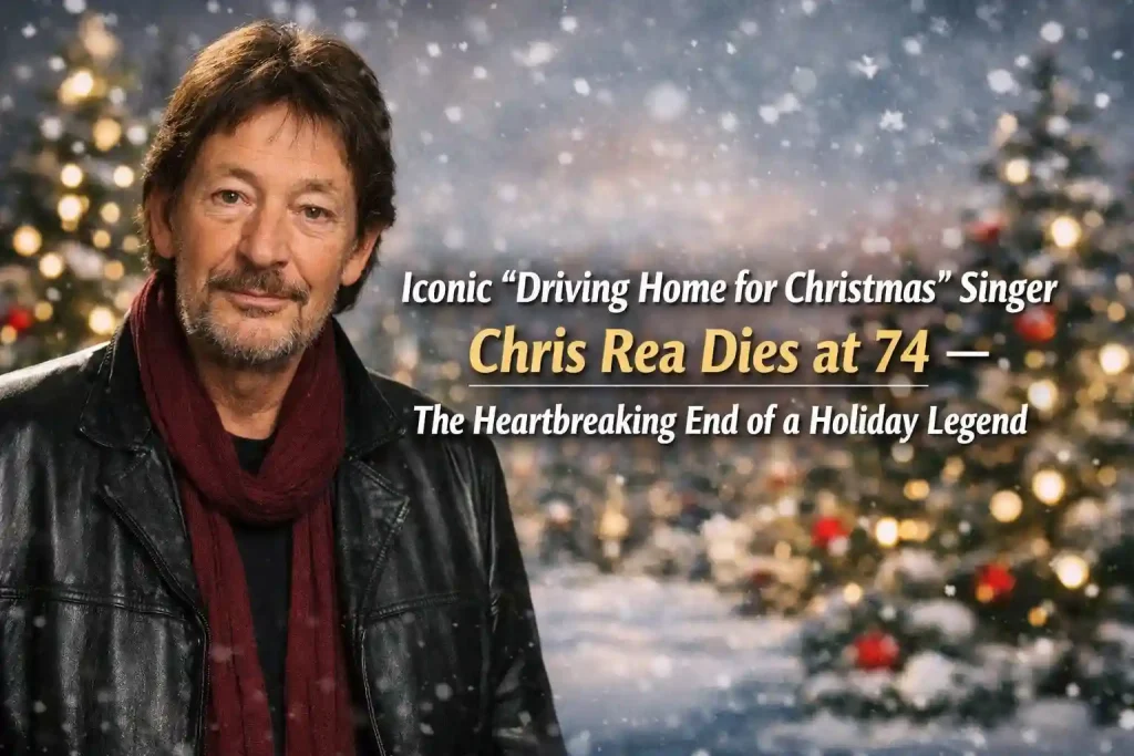 Iconic “Driving Home for Christmas” Singer Chris Rea Dies at 74 — The Heartbreaking End of a Holiday Legend