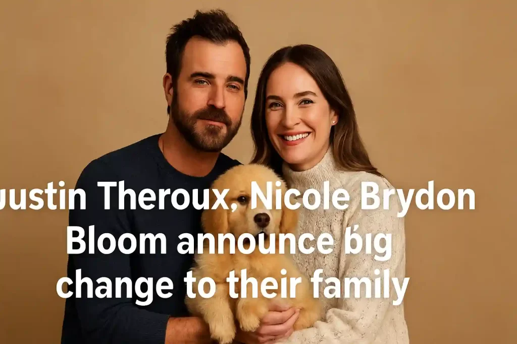 Justin Theroux & Nicole Brydon Bloom Stun Fans With a Major Family Announcement — Hollywood Can’t Stop Talking About It