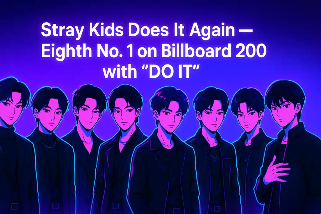 Stray Kids Does It Again — Eighth No. 1 on Billboard 200 with “DO IT”