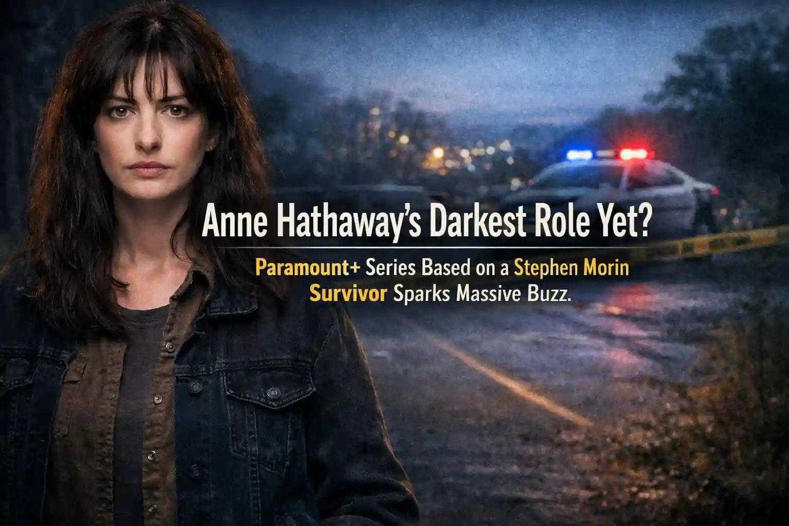Anne Hathaway’s Darkest Role Yet? Paramount+ Series Based on a Stephen Morin Survivor Sparks Massive Buzz