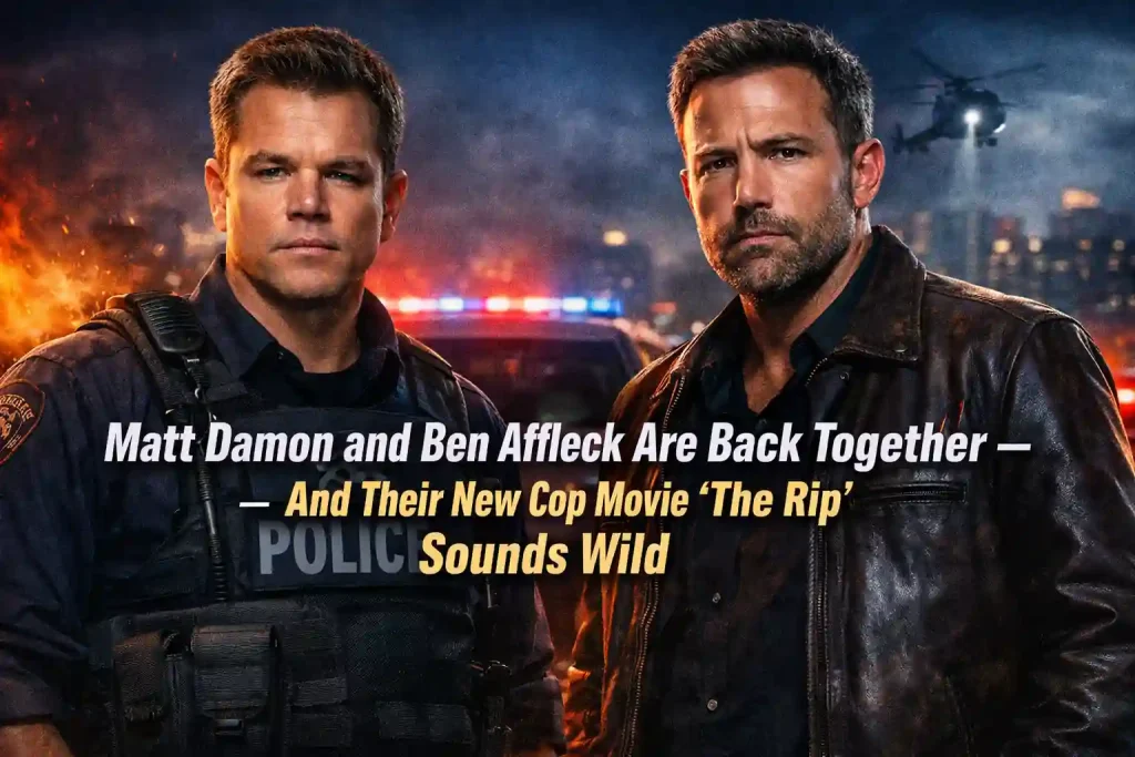 Matt Damon and Ben Affleck Are Back Together — And Their New Cop Movie ‘The Rip’ Sounds Wild