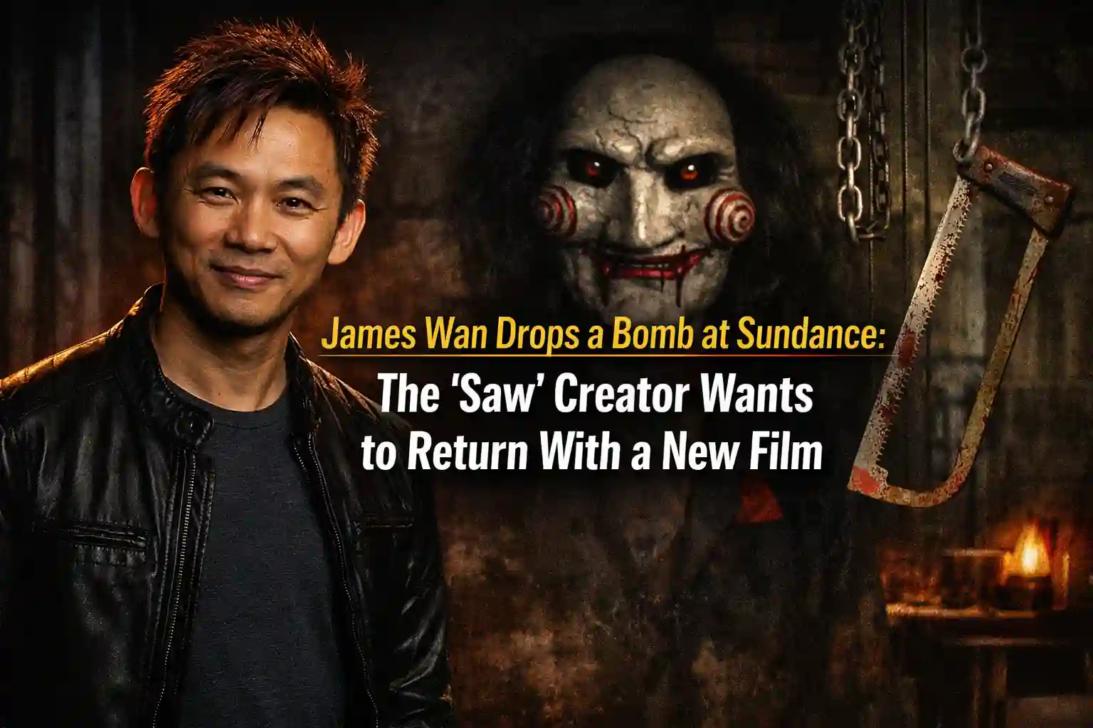 James Wan Drops a Bomb at Sundance: The ‘Saw’ Creator Wants to Return With a New Film
