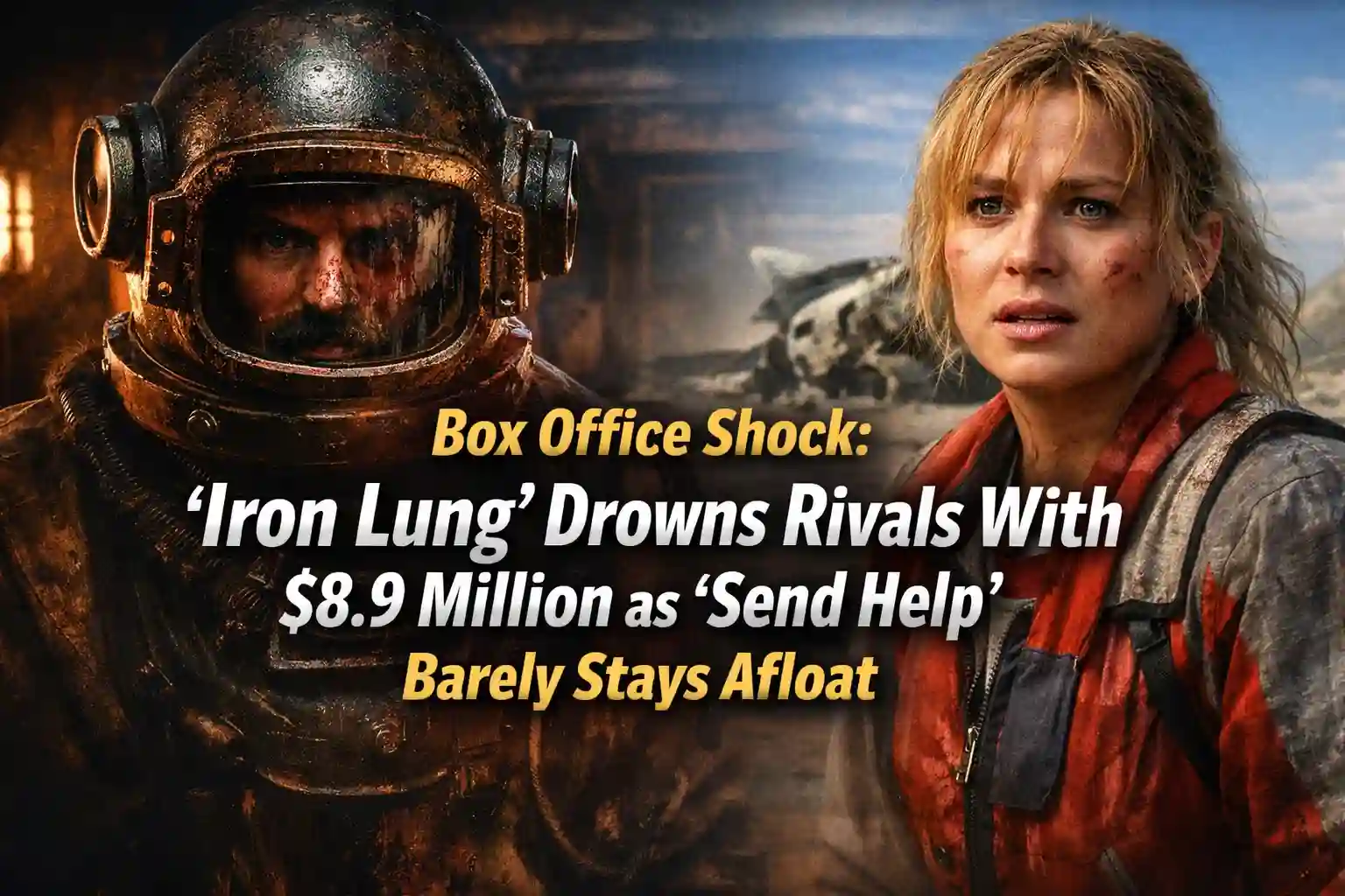 Box Office Shock: ‘Iron Lung’ Drowns Rivals With $8.9 Million as ‘Send Help’ Barely Stays Afloat