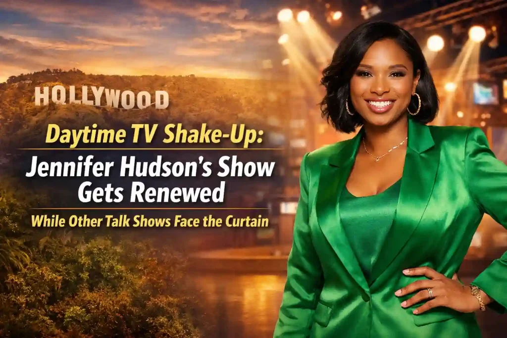 Daytime TV Shake-Up: Jennifer Hudson’s Show Gets Renewed While Other Talk Shows Face the Curtain