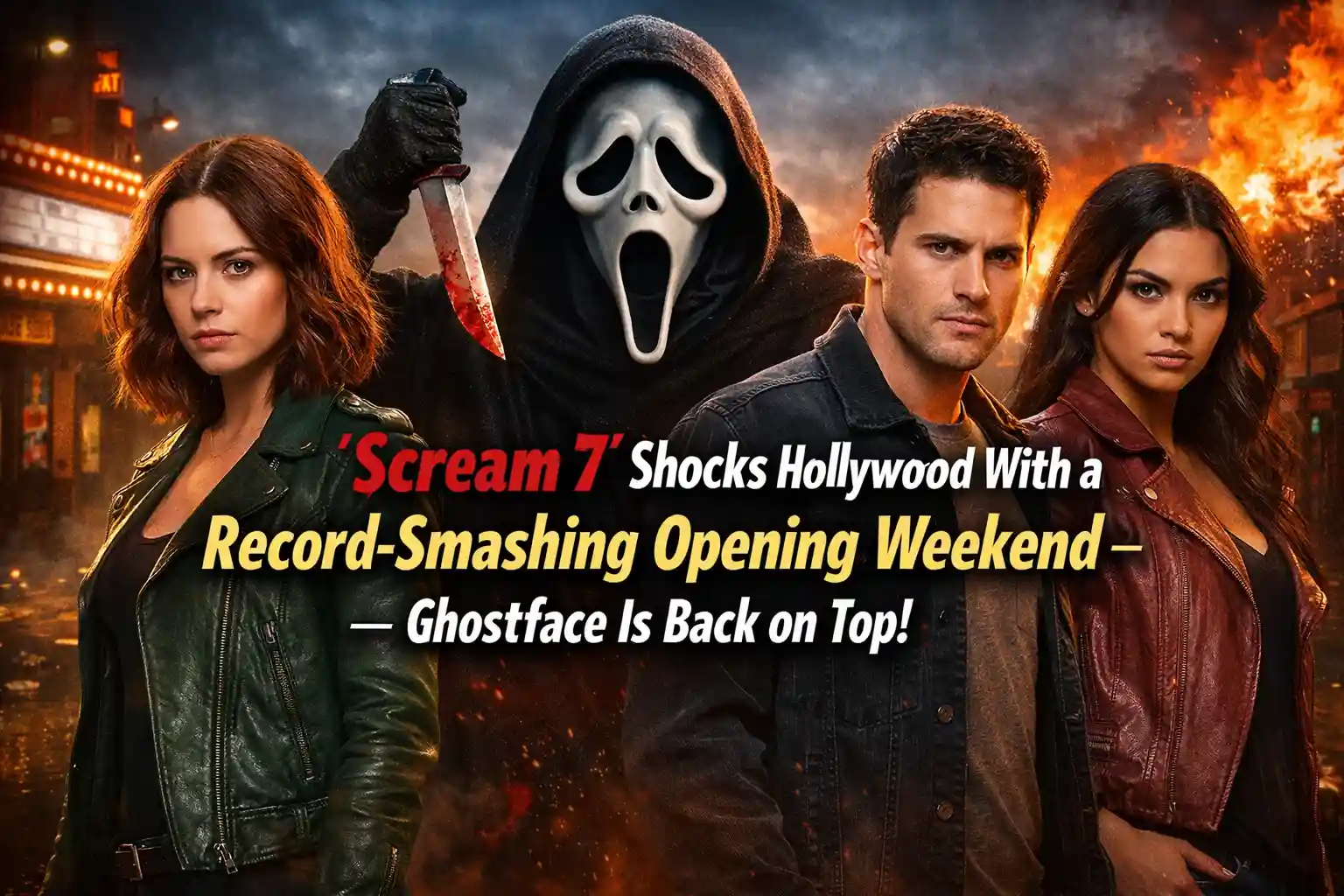 ‘Scream 7’ Shocks Hollywood With a Record-Smashing Opening Weekend — Ghostface Is Back on Top!